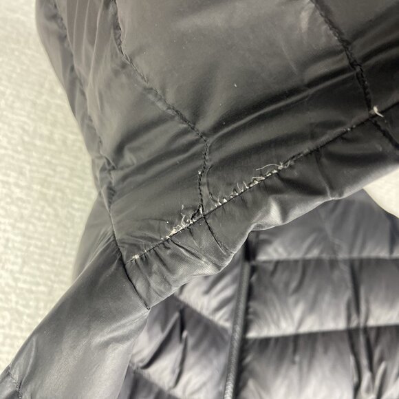 Patagonia Downtown Loft Parka Down Women XL Mid Length Jacket 51884 Black (Read) - Picture 12 of 16